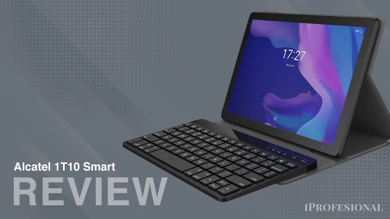 Alcatel 1T10 Smart: probamos esta tablet accesible con teclado y Android 10