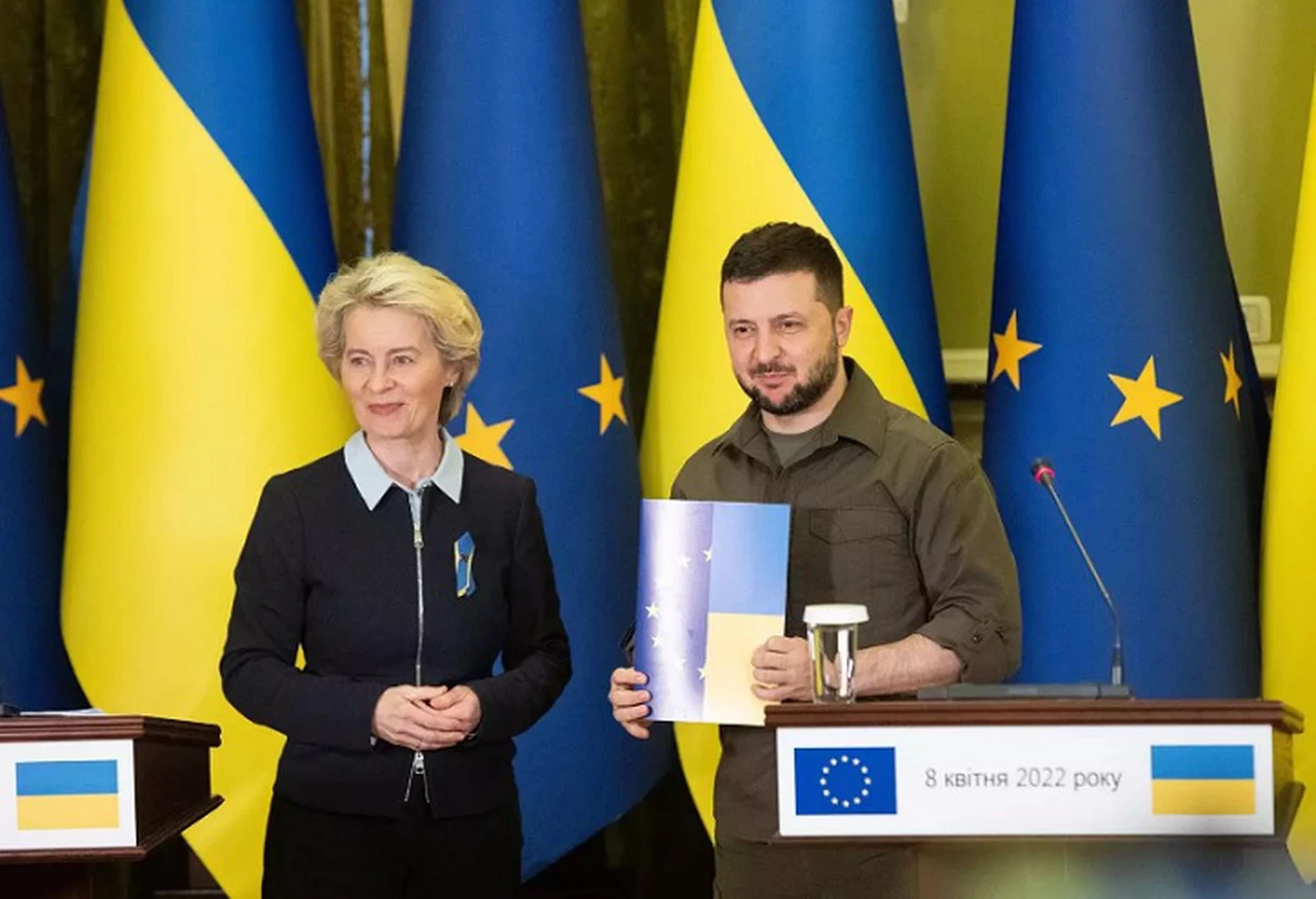 Ucrania completó el cuestionario para ser candidato a miembro de la Unión Europea