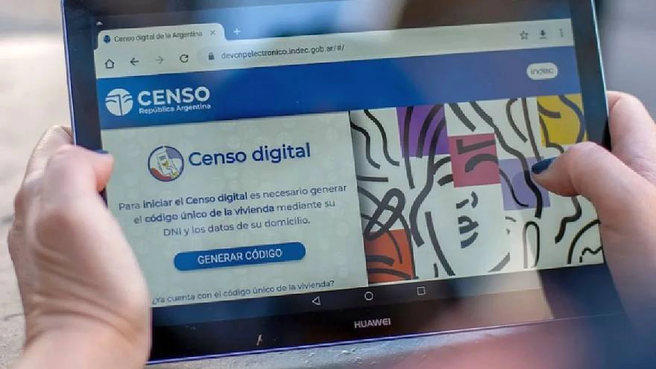 Censo virtual 2022: hasta cuándo podés completar el formulario online