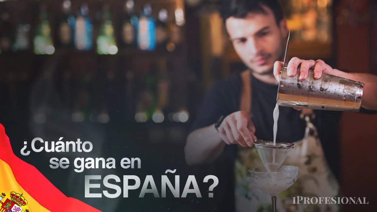 Cuál es el sueldo promedio de un bartender en España: ¿alcanza para vivir bien?
