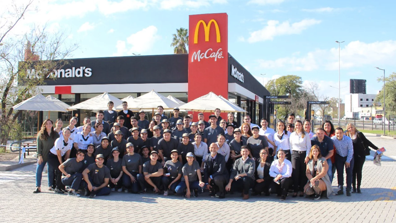 McDonald’s inauguró un nuevo local en Mendoza y genera más de 130 puestos de trabajo
