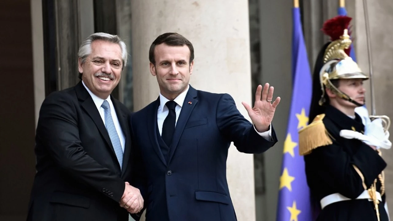 En el cierre de la gira europea, Alberto Fernández se reunió con Macron con la guerra en Ucrania como tema central