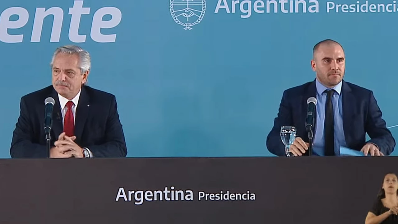 Alberto Fernández y Guzmán presentan el proyecto de Impuesto a la Renta Inesperada