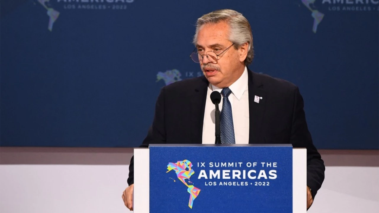 Fernández criticó a EE.UU. en la Cumbre de las Américas: "Ser país anfitrión no capacita para imponer el derecho de admisión"