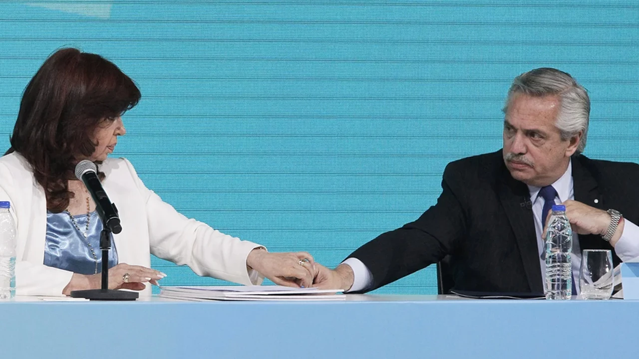 ¿Firman la paz? Tras un turbulento fin de semana, Alberto Fernández cenó con Cristina Kirchner en Olivos
