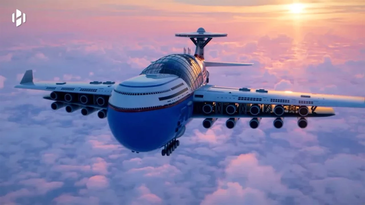 Video: un impresionante hotel volador promete transportar a 5.000 personas