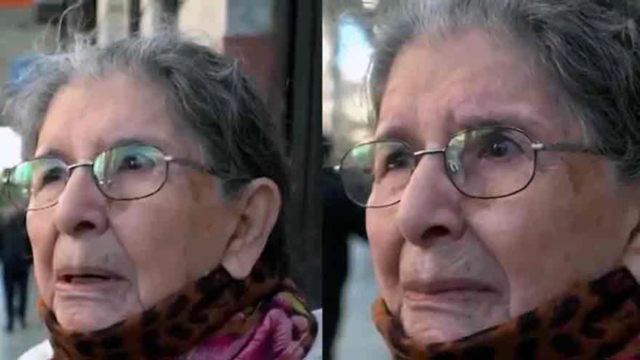 VIDEO | El testimonio desgarrador de una jubilada que cobra la mínima