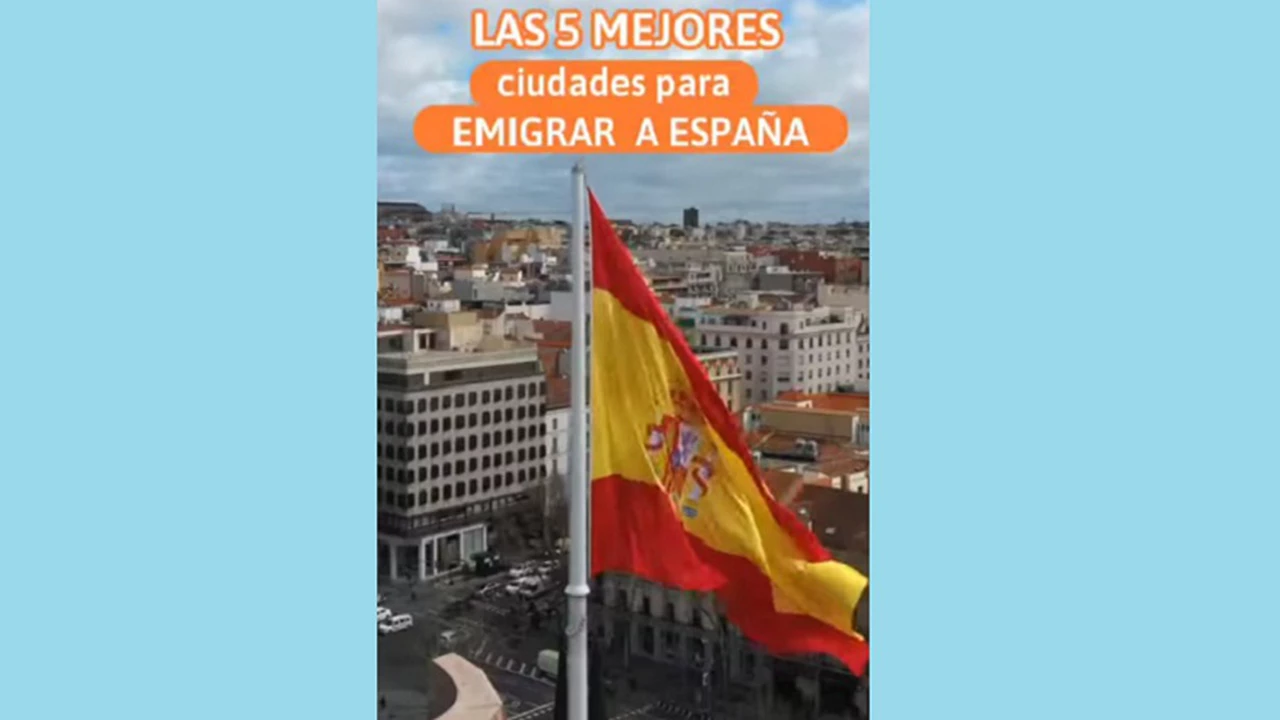 Reveló cuáles son las 5 mejores ciudades de España para emigrar y se hizo viral