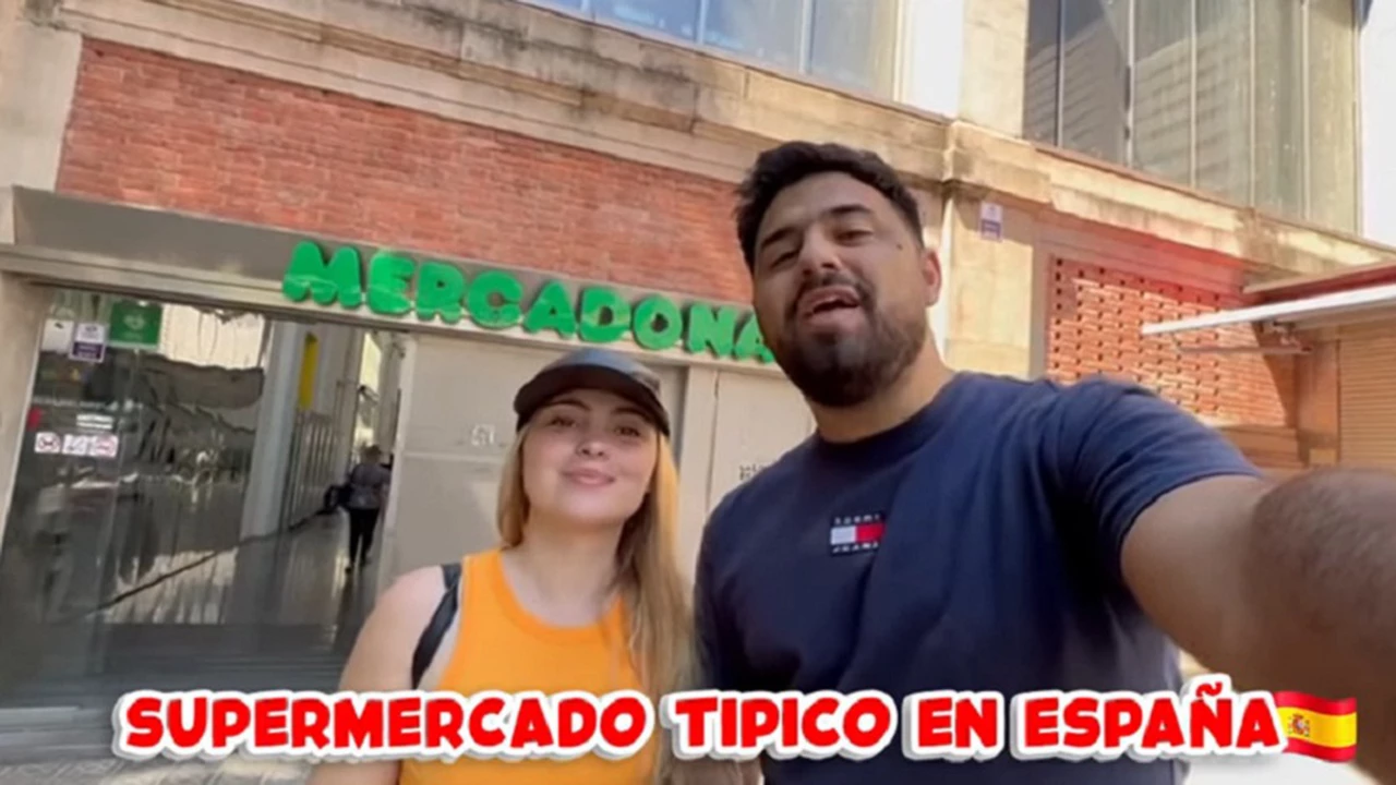 Una argentina muestra asombrada cómo es un supermercado típico en España: "Es todo de primer nivel"