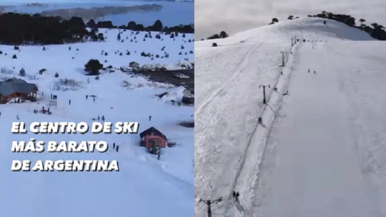 Revelan cuál es el centro de esquí más barato de Argentina, con precios insólitos: se hizo viral