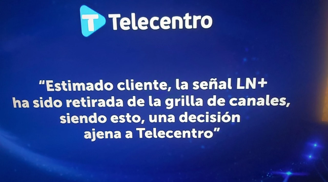 Telecentro sacó a LN+ de su grilla de canales y explotaron las redes