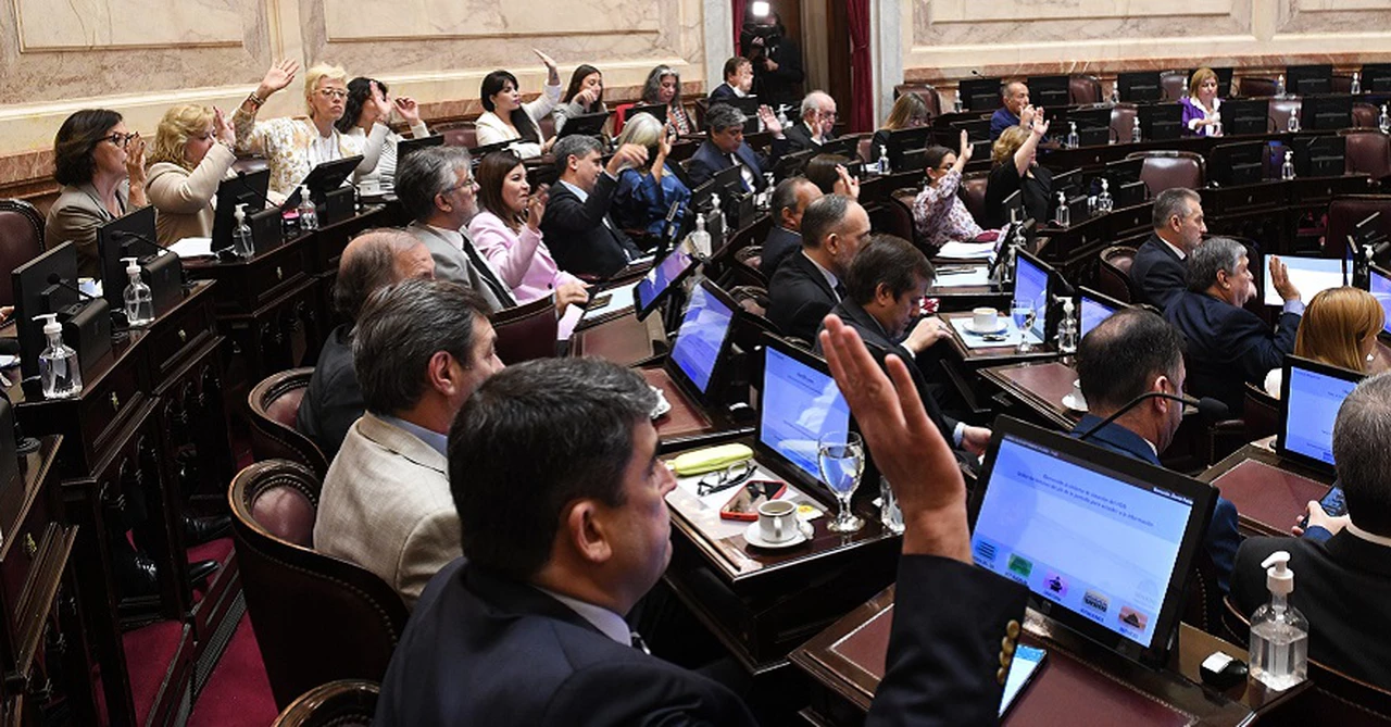 Con el foco en los medios y sin la oposición, el Senado sesionó en apoyo a Cristina Kirchner