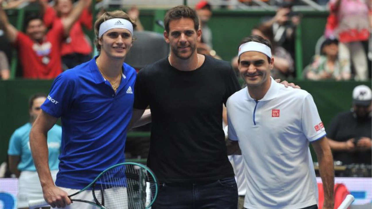 Federer y su último partido en la Argentina: estadio lleno y saludos con famosos
