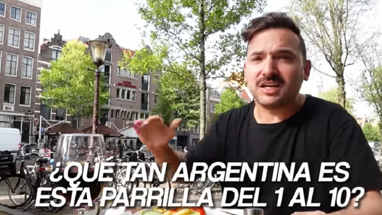 "Este asado no es argentino": fue a comer a una parrilla en Ámsterdam y se desilusionó
