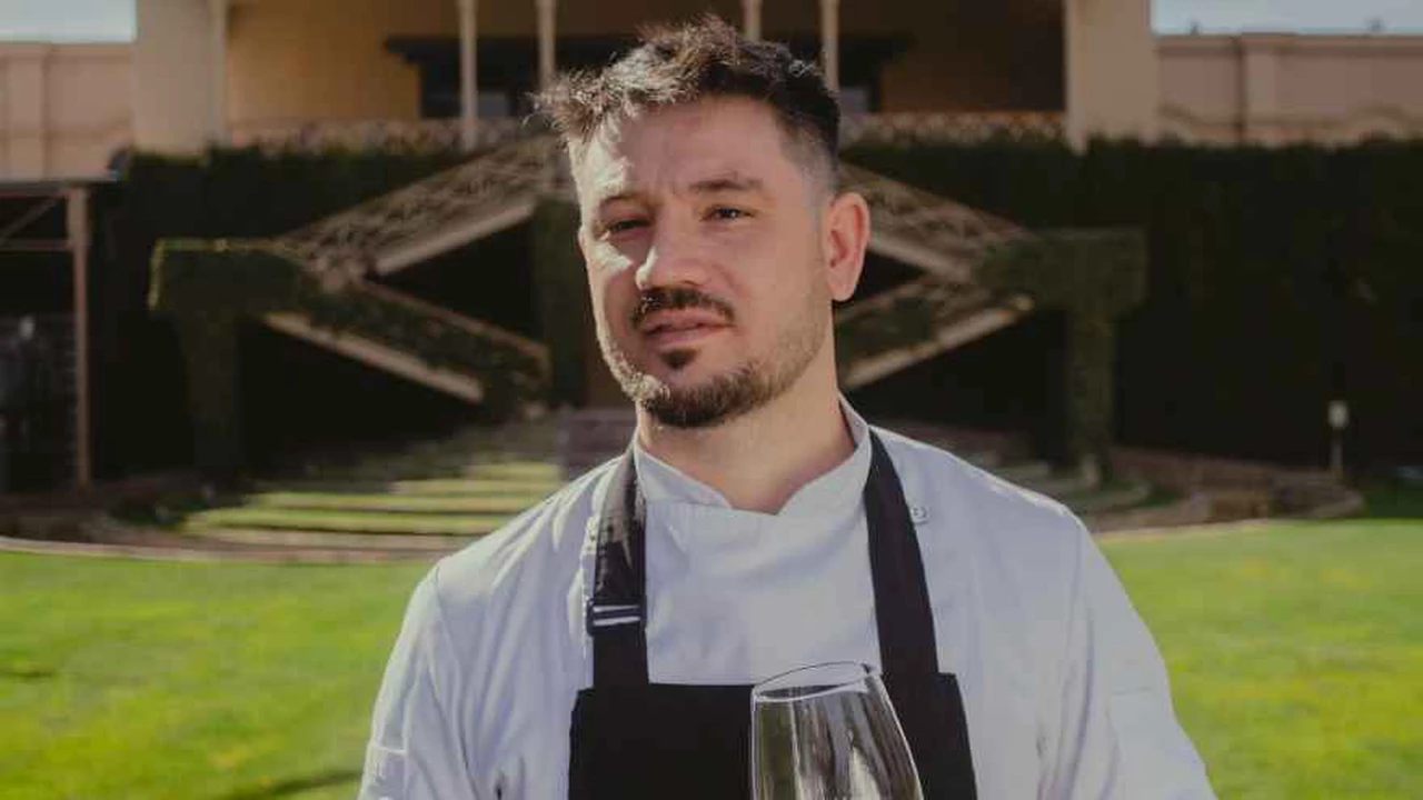 Santiago Maestre, nuevo chef del restaurante de Norton: "Quiero que la gente disfrute de la mejor gastronomía de Mendoza"