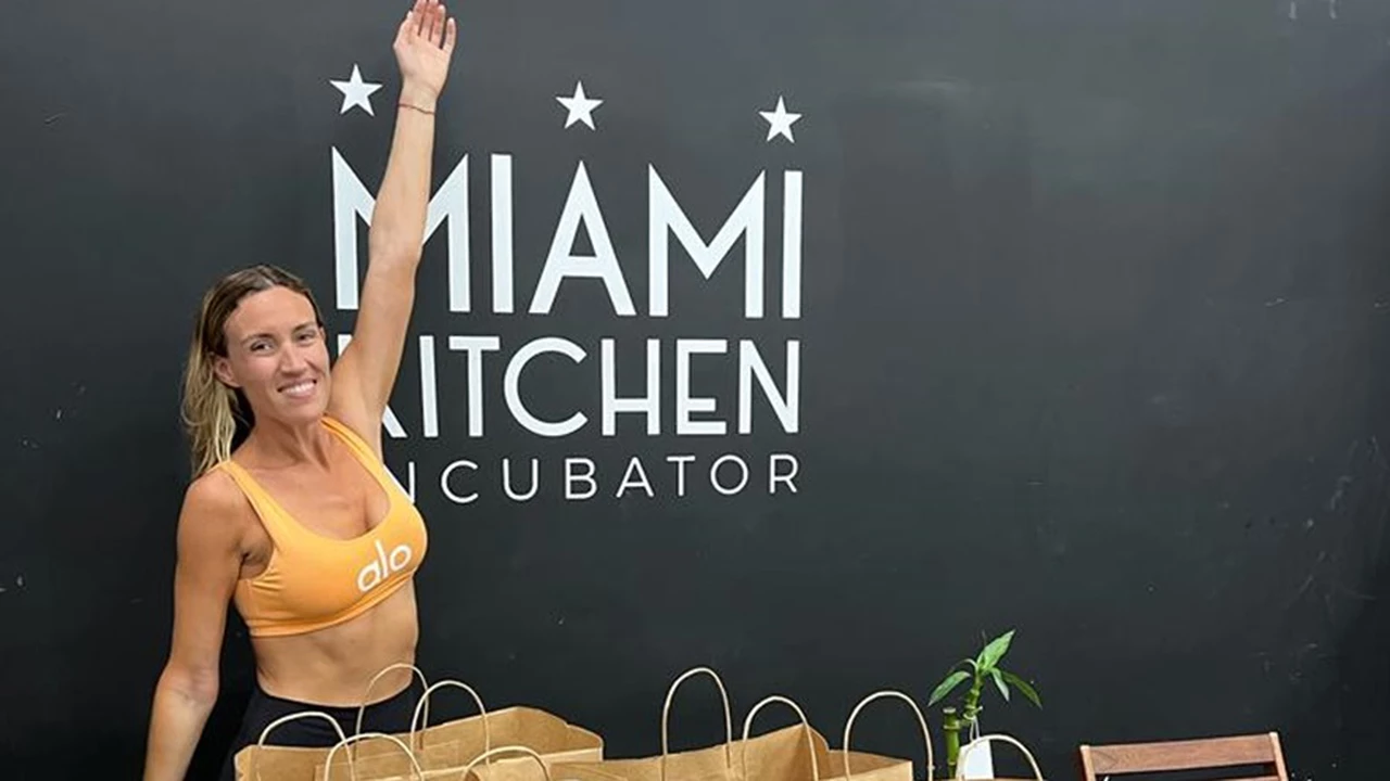 Esta emprendedora argentina la pegó en Miami vendiendo una chocotorta saludable y sin azúcar