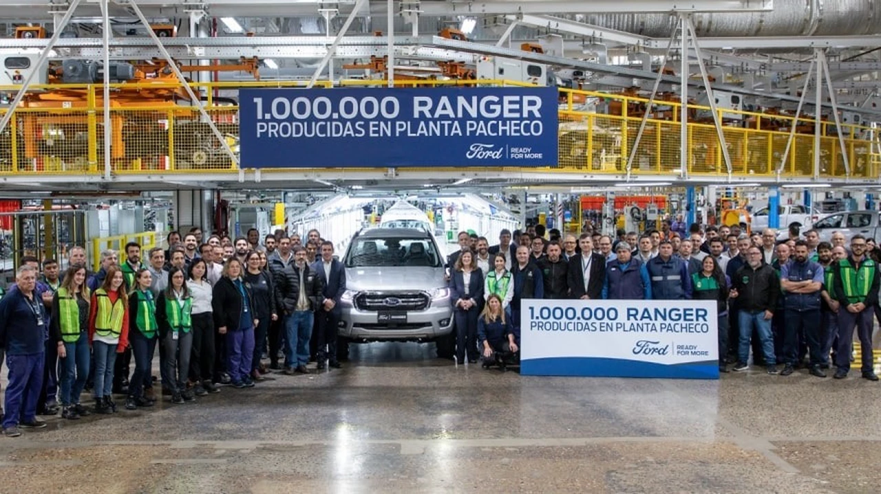 Ford fabricó la unidad 1 millón de Ranger: pasado, presente y futuro de la camioneta argentina