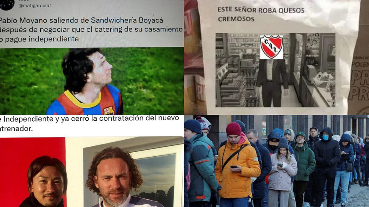 Viral: estallaron los memes por las deudas de Independiente con un súper chino y una sandwichería