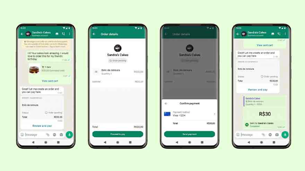 WhatsApp permitirá comprar productos dentro de la aplicación y ya prueba la función cerca de la Argentina