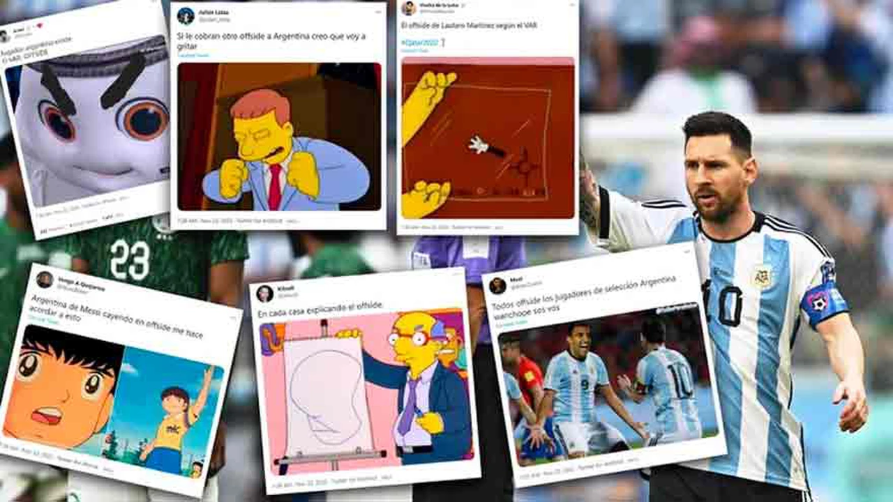 La increíble derrota de Argentina en el debut del Mundial y los infaltables memes
