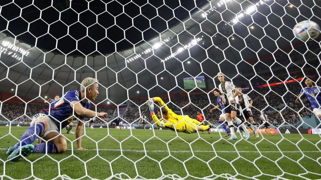 Otra sorpresa en el Mundial Qatar 2022: Japón derrotó a Alemania