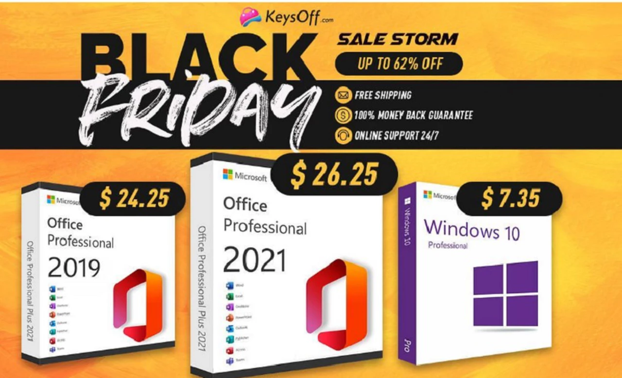 Black Friday 2022: cómo conseguir licencias de Microsoft Office y Windows a precios increíbles