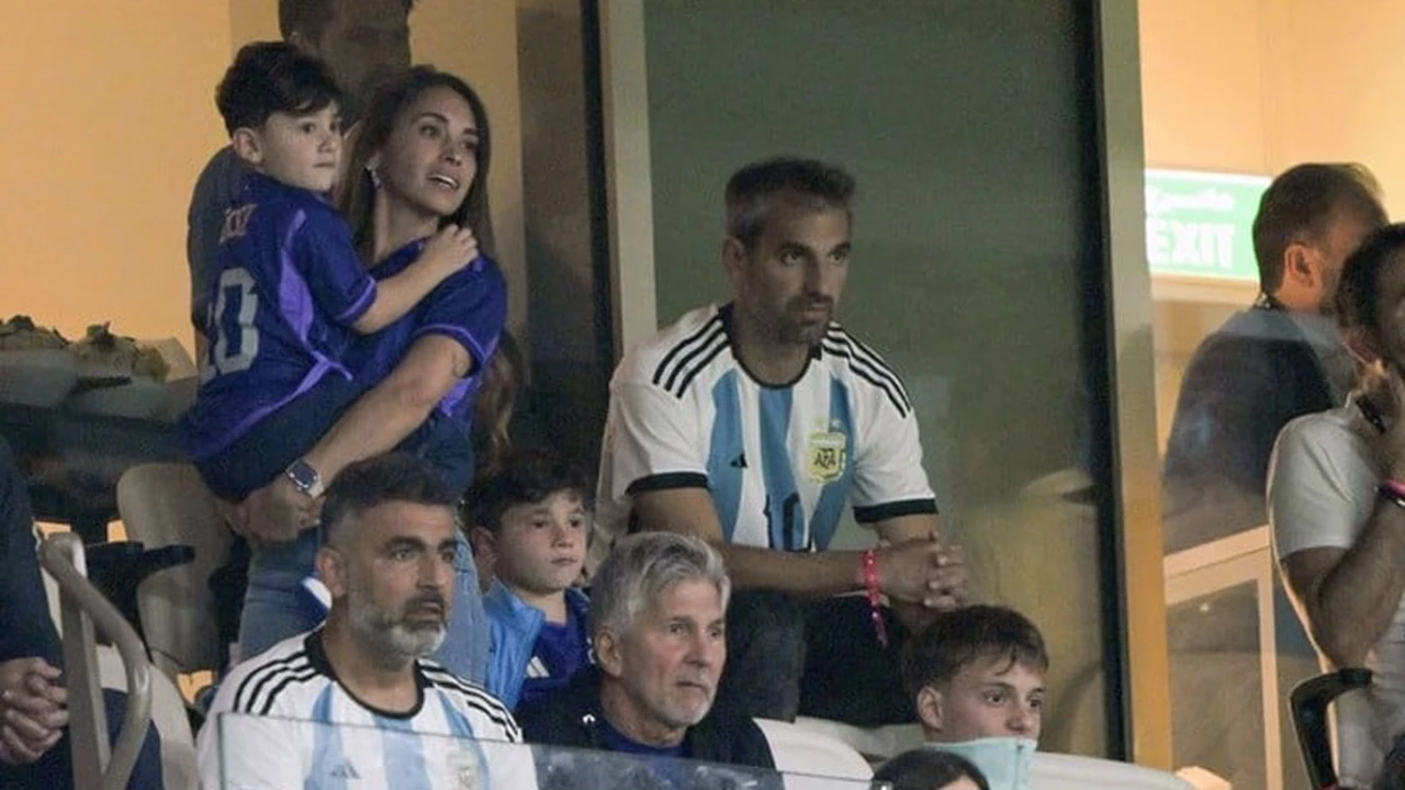 Video: el emotivo festejo de la familia Messi tras el gol de Leo a México