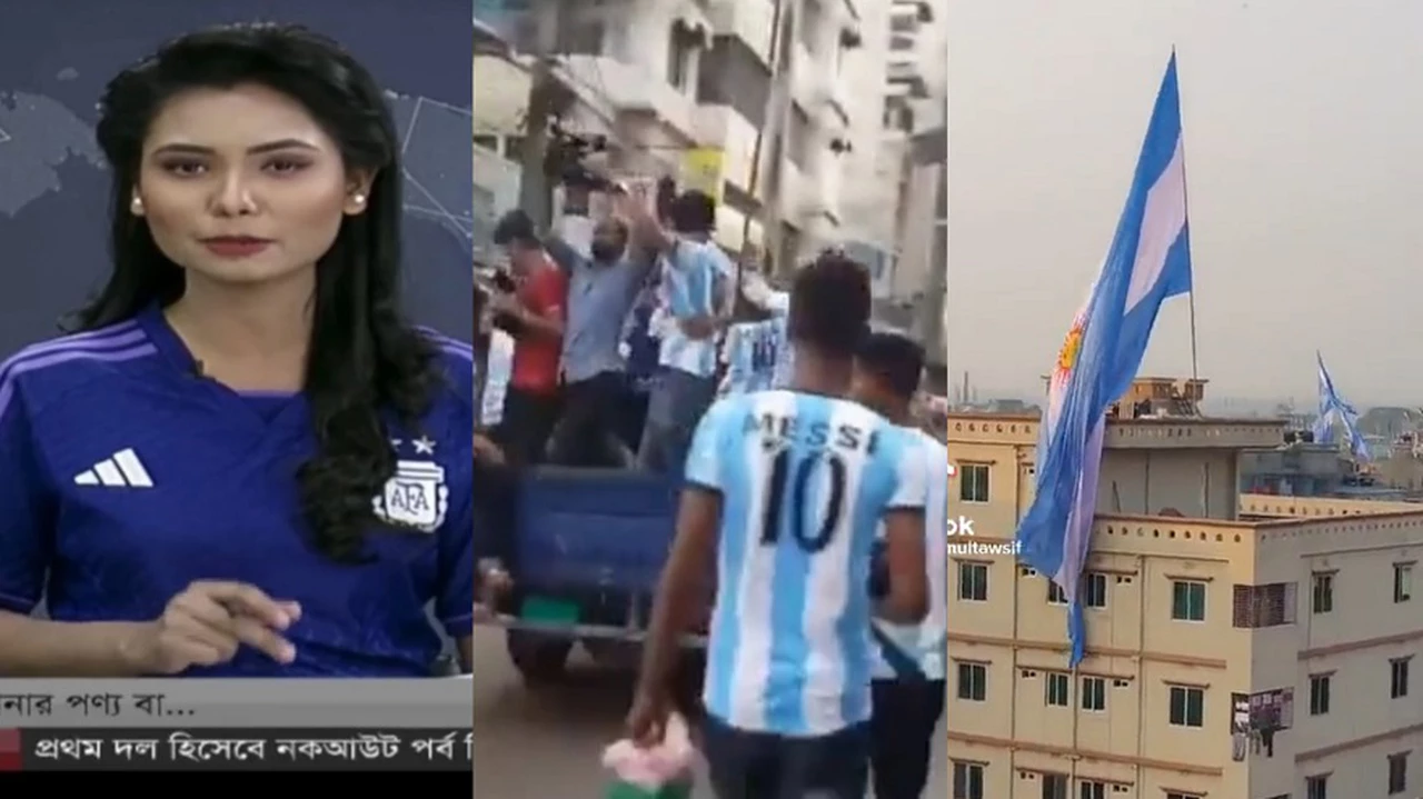 ¿Malvinas o Maradona?: el motivo histórico por el que la Selección Argentina es furor en Bangladesh