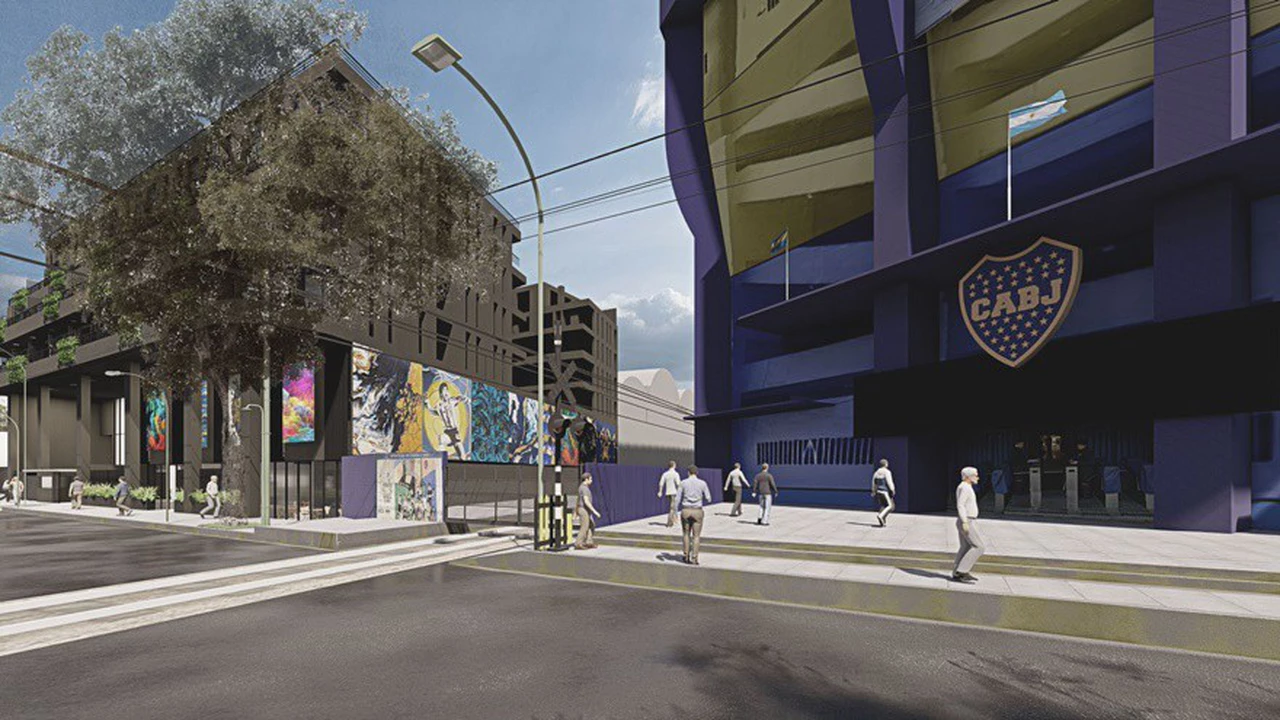 Revelan cómo serán los edificios "exclusivos" para fanáticos de Boca que se construyen cerca de la Bombonera
