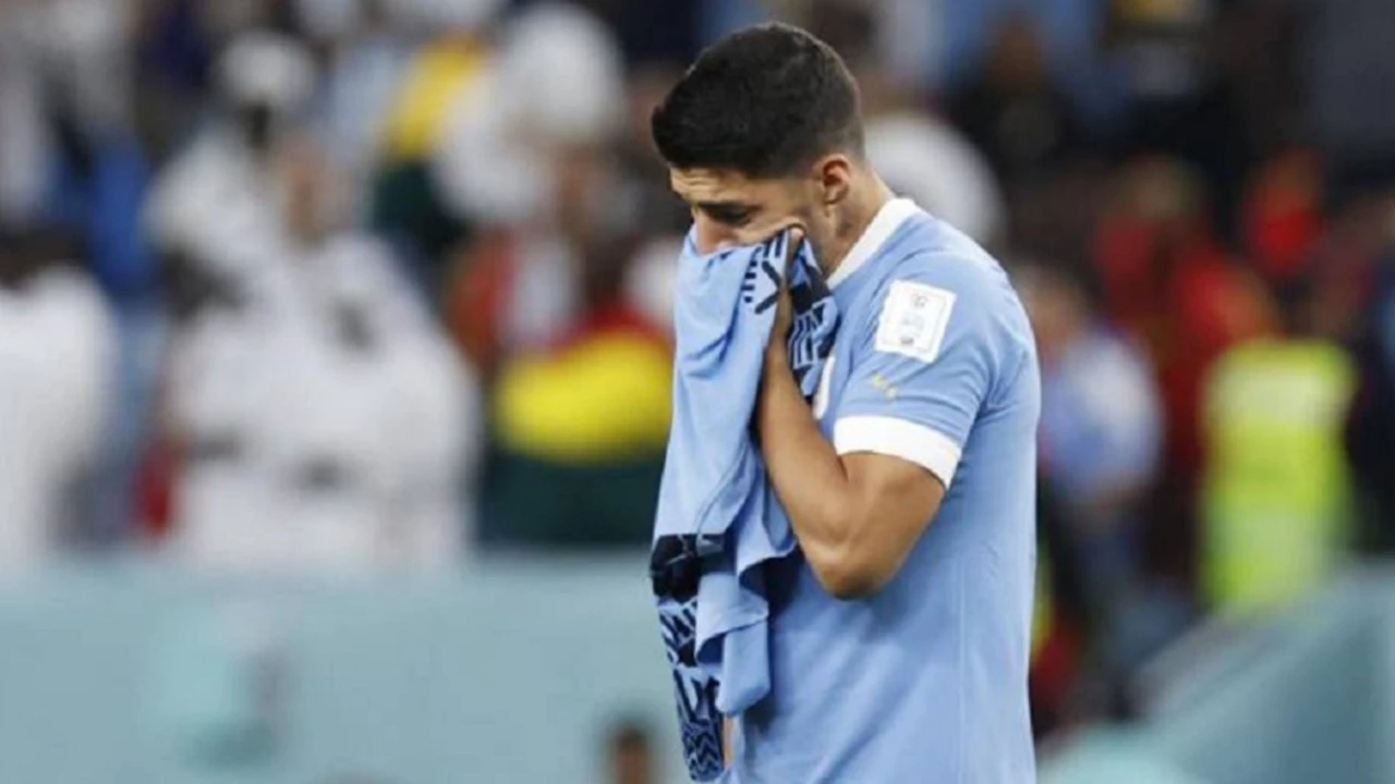 Uruguay, eliminado del Mundial: así fue el llanto desconsolado de Luis Suárez