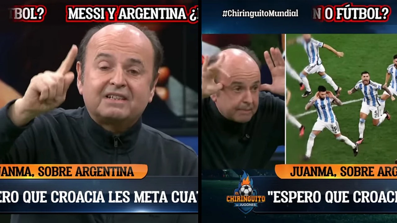VIDEO | "Espero que les metan 4": periodista español, durísimo con la Selección argentina