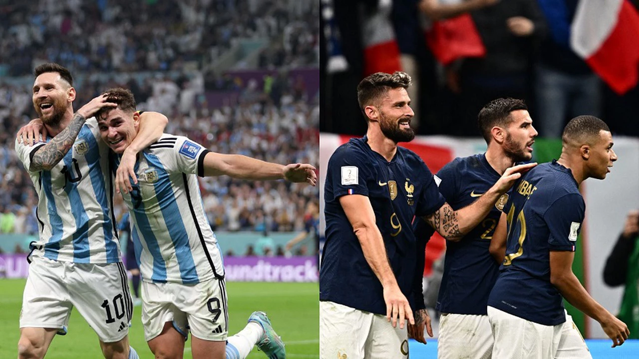 El historial entre Argentina y Francia, protagonistas de la gran final del Mundial Qatar 2022
