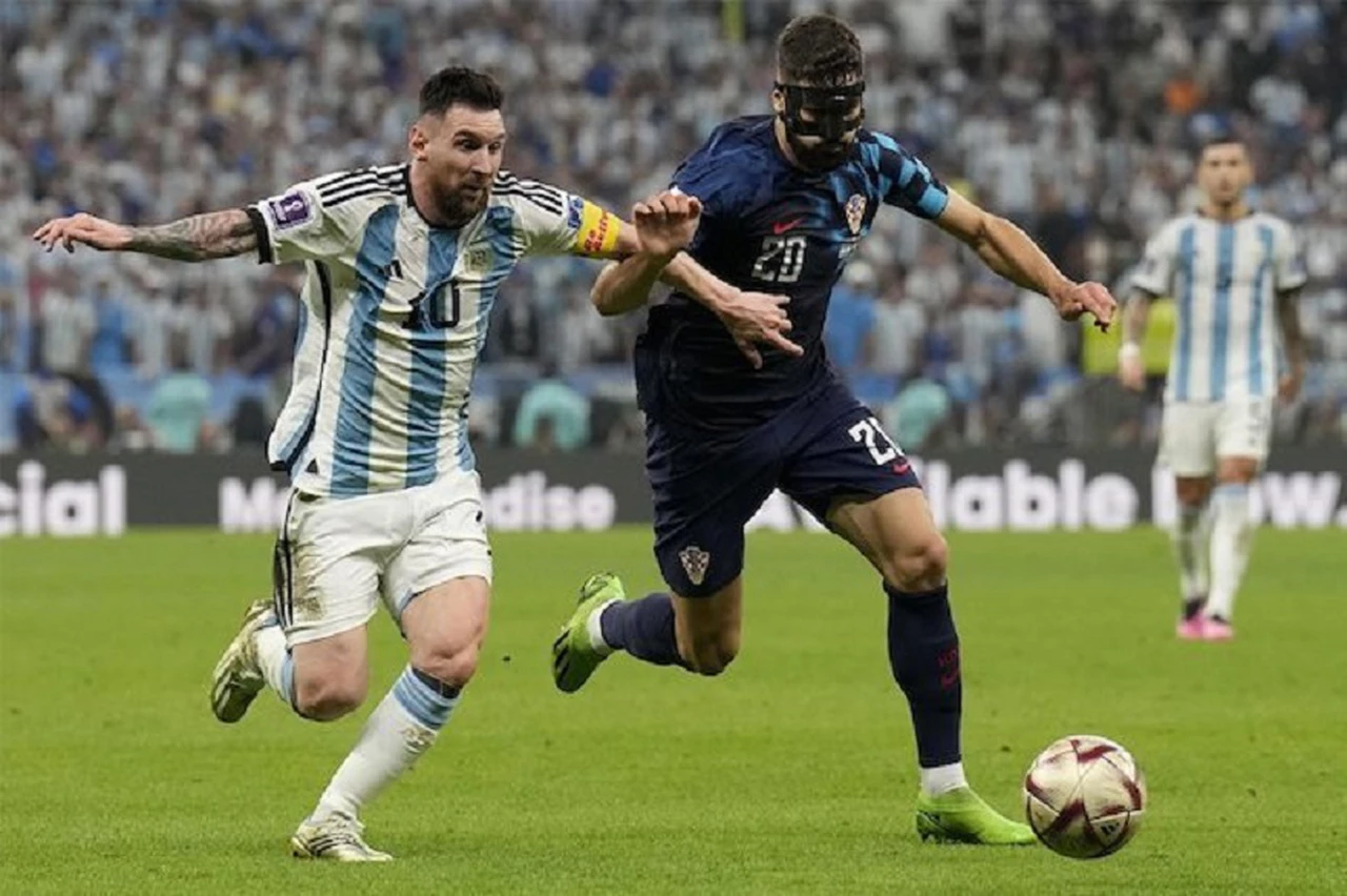 El jugador croata enmascarado no le guarda rencor a Lionel Messi: qué dijo