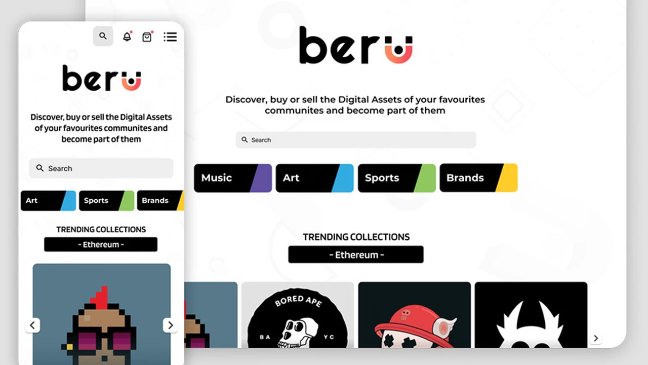 Cómo es Beru, el marketplace de activos digitales que busca simplificar la experiencia Web3