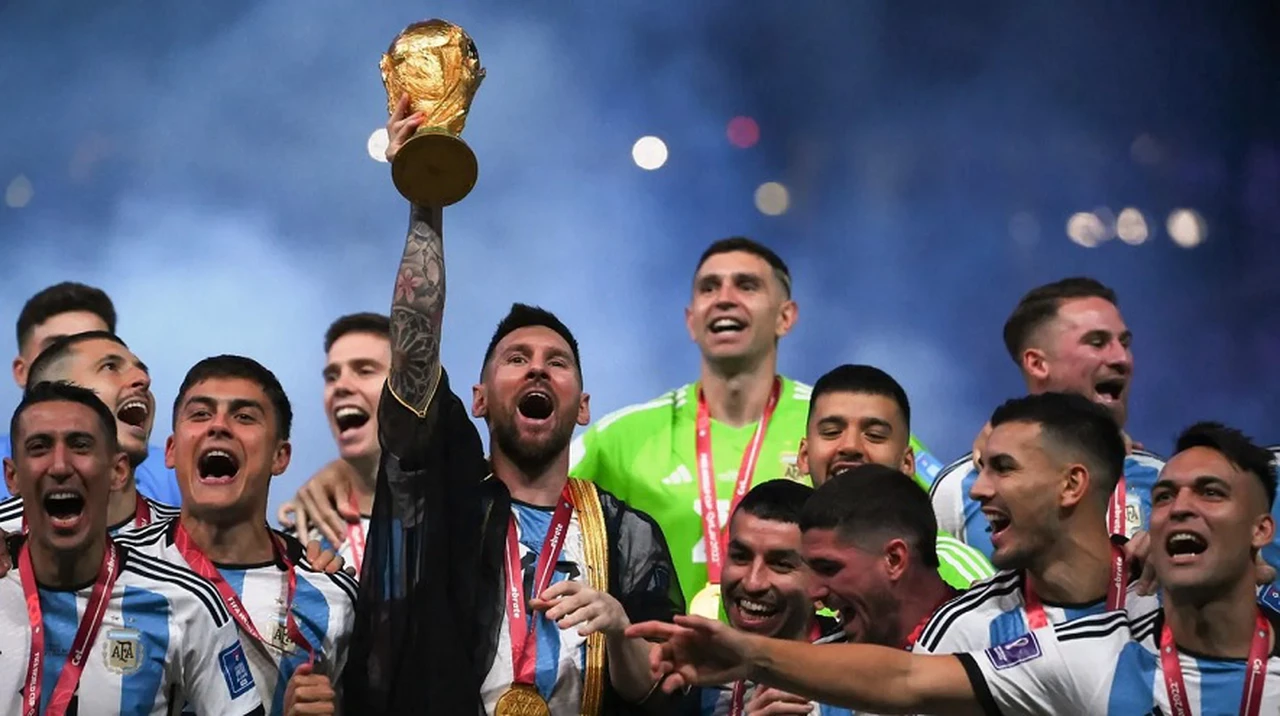 Por ganar el Mundial de Qatar, Conmebol premió a la selección argentina con una exorbitante suma en dólares