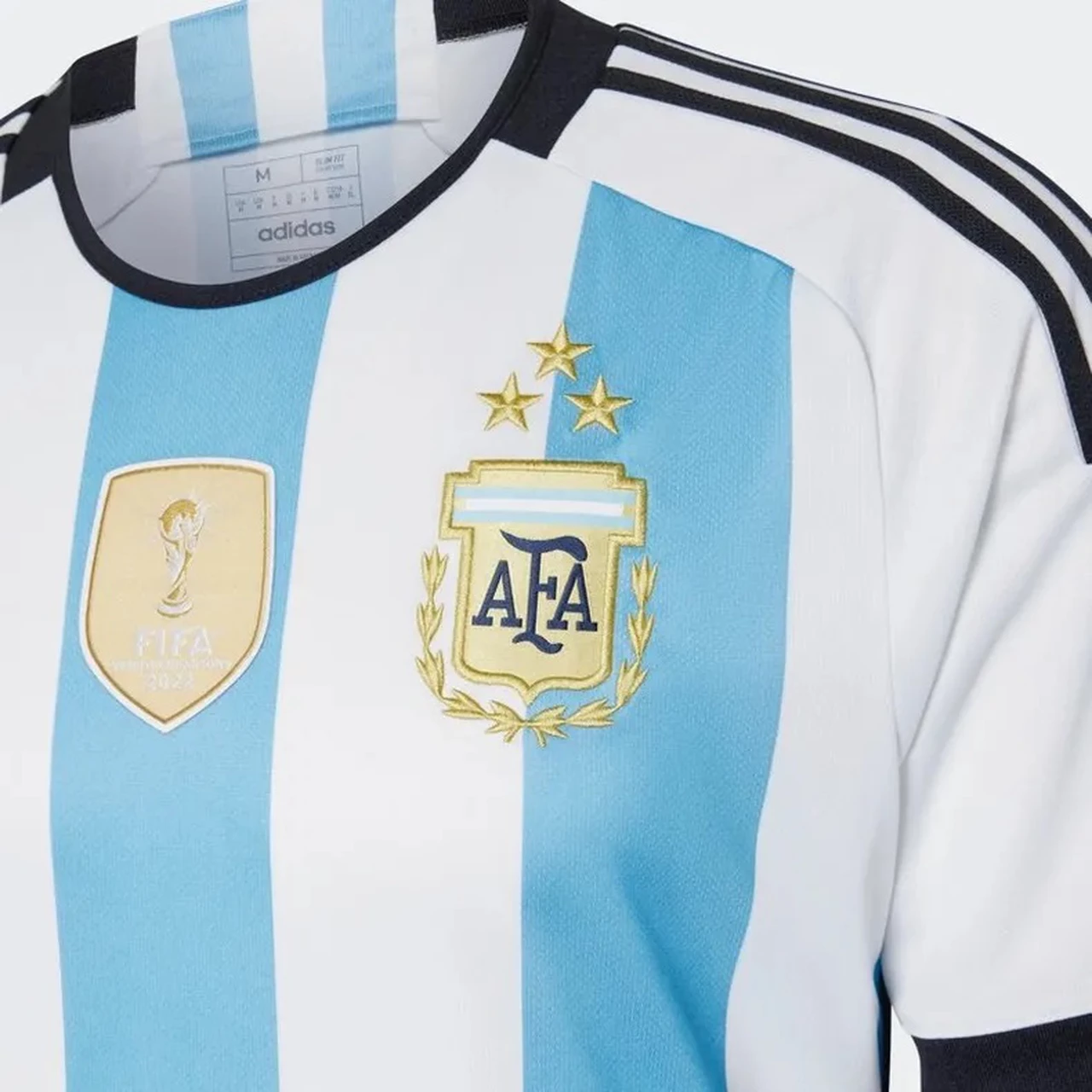 Camiseta de la Selección argentina con 3 estrellas: cuándo sale a la venta, a qué precio y cómo comprarla