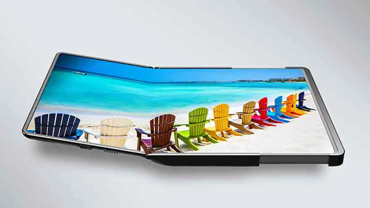 ¿Cómo es la nueva pantalla plegable de Samsung que también es enrollable?