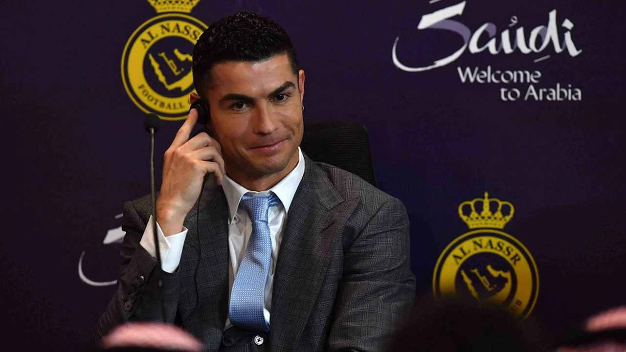 Insólito blooper de Cristiano Ronaldo: esta fue la equivocación del futbolista en su presentación en Al Nassr