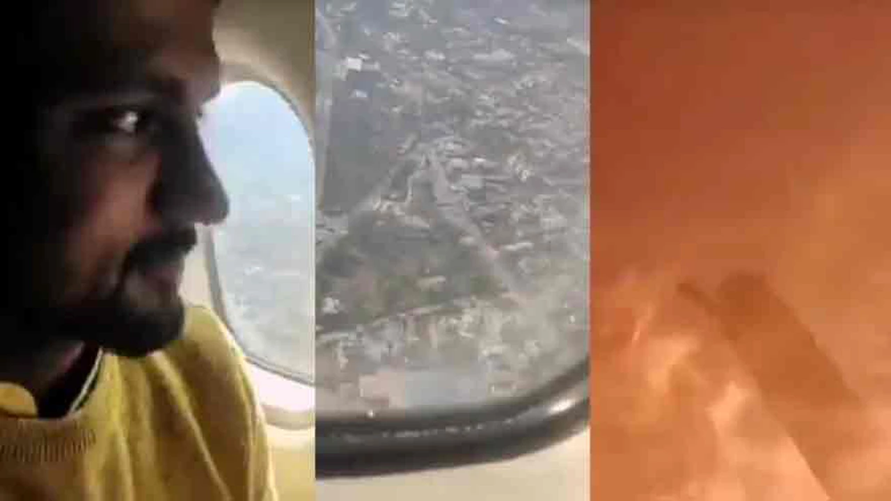 Estremecedor video emitido desde el avión muestra el momento del accidente en Nepal