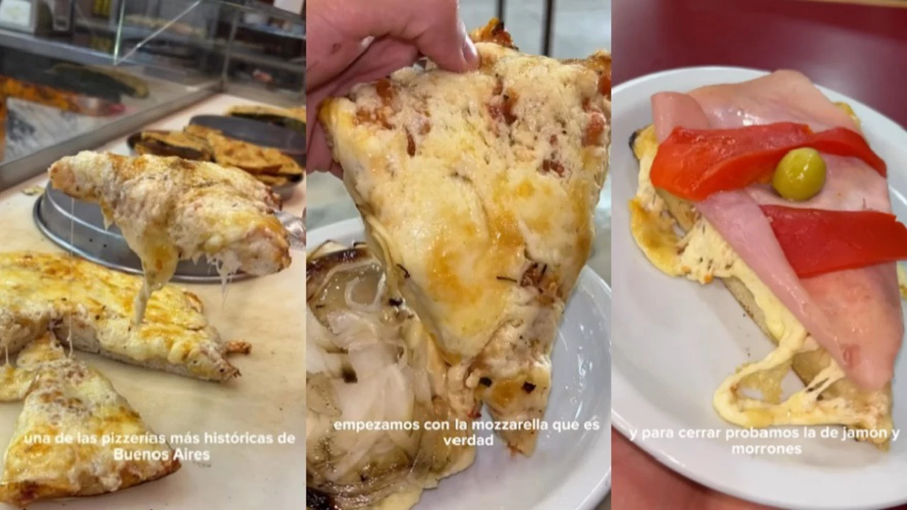 Encontró la mejor pizza fugazzeta de Buenos Aires: "Es la estrella de la casa, lo confirmo"