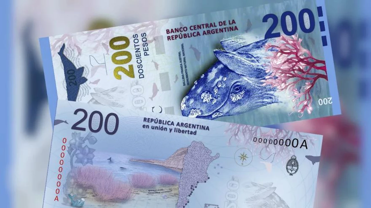 Cómo son los billetes de 200 pesos que se venden hasta por $150.000