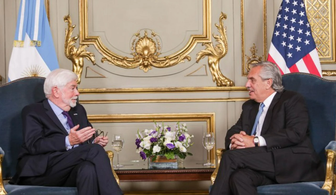"Un socio fundamental": Alberto Fernández se reunió con un enviado especial de Biden