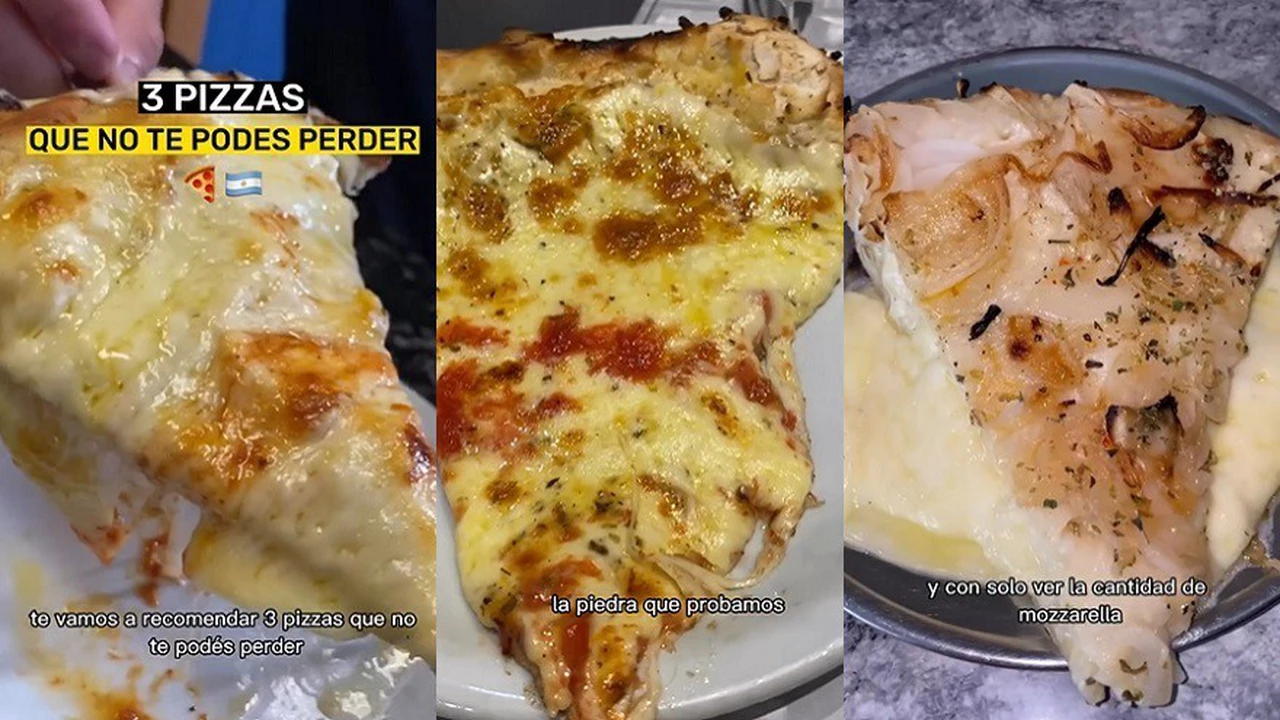 Reveló cuáles son las 3 pizzas que no podés dejar de probar en Buenos Aires