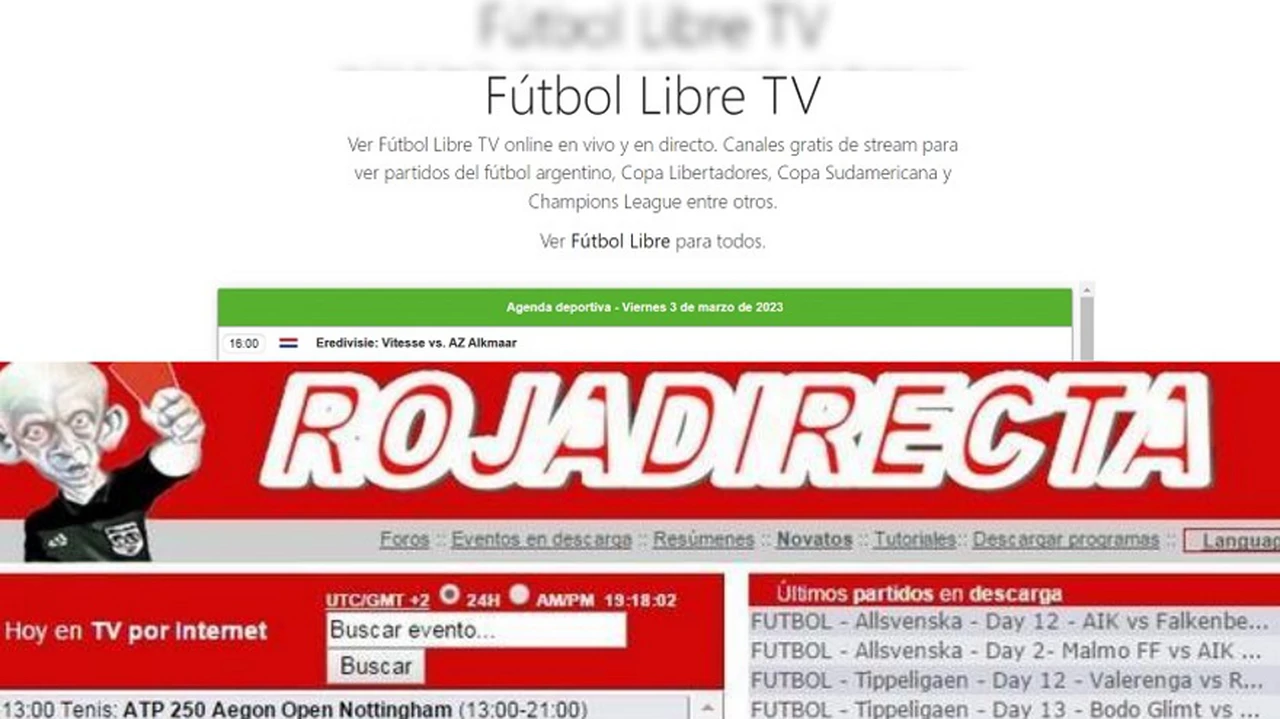 La Justicia ordenó bloquear a Fútbol Libre, Roja Directa y otros sitios de deportes gratuitos: la lista completa