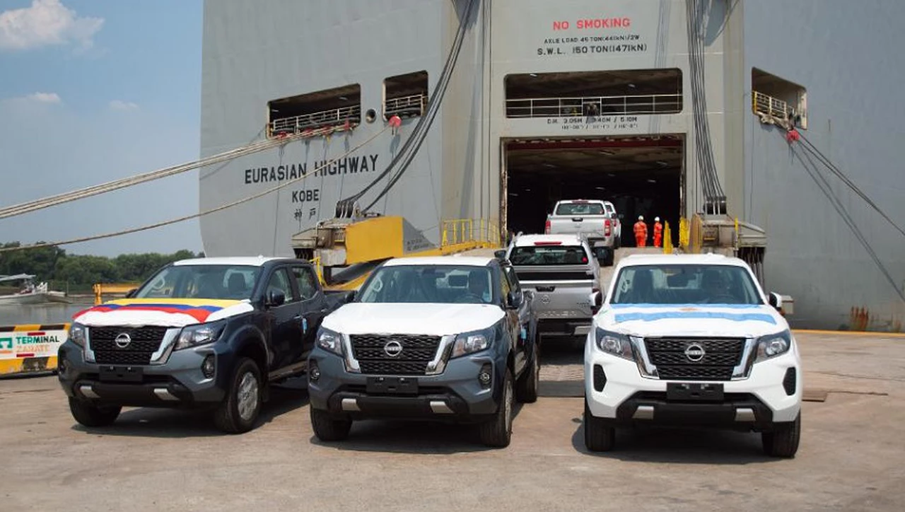 La camioneta Nissan Frontier ya se exporta a Chile