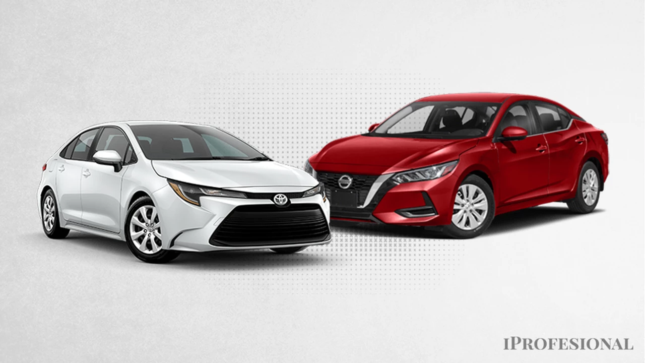 Toyota Corolla versus Nissan Sentra: qué auto sedán mediano conviene comprar