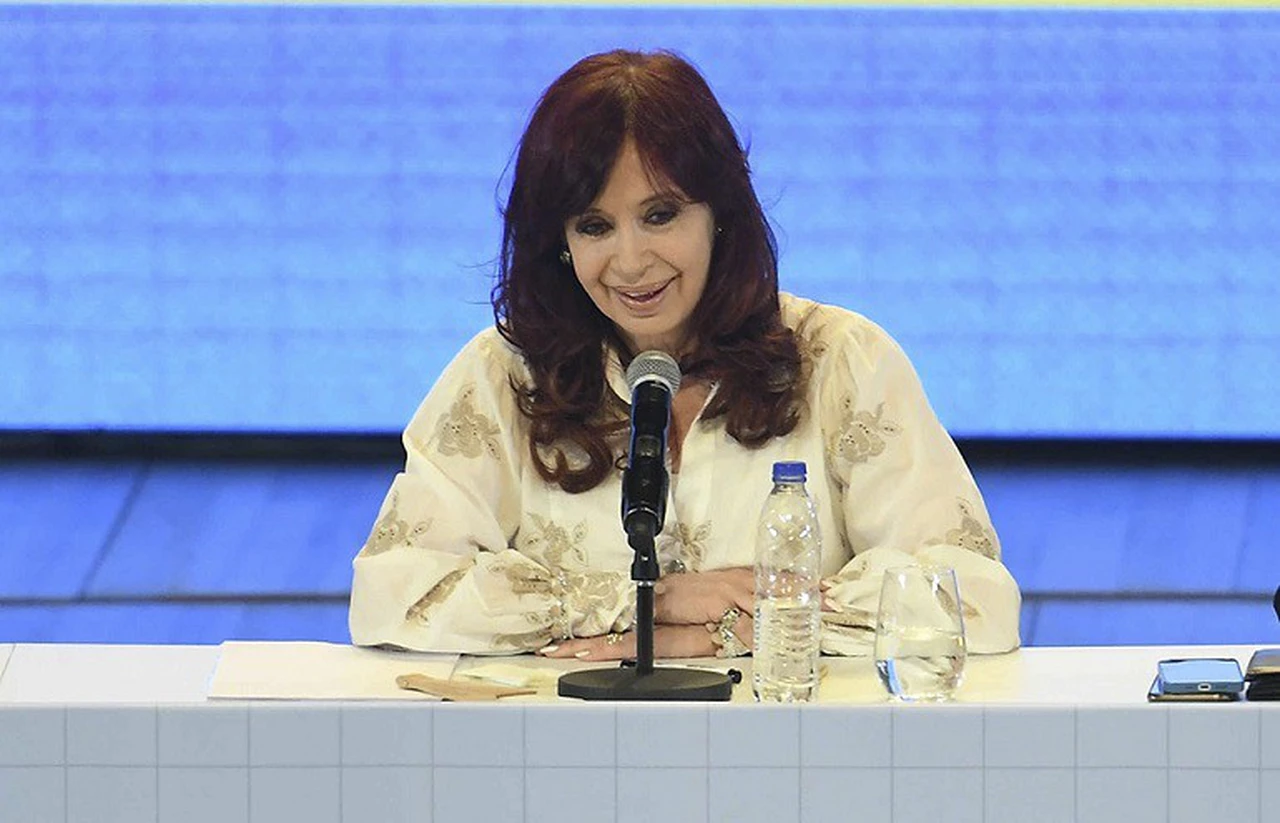 Cristina Kirchner encabezó un acto público en Santa Cruz