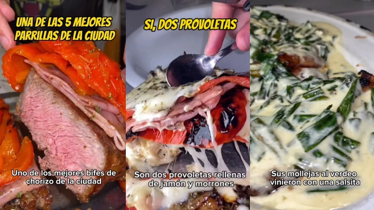 Reveló dónde está una de las 5 mejores parrillas de Buenos Aires: "Todos sus platos son para compartir"