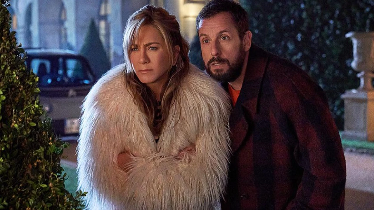 Adam Sandler y Jennifer Aniston regresan a Netflix con Misterio a la vista