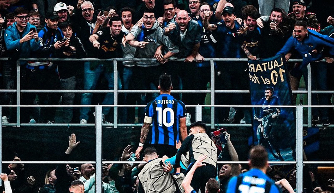 Con gol de Lautaro Martínez, el Inter venció al Milan y se metió en la final de la Champions